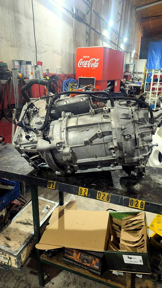 Motor elétrico Renault ZOE na bancada